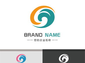 创意流畅线条数字9logo数字7标志设计图片素材 高清ai模板下载 3.93MB 商业服务logo大全 