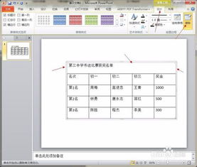 ppt如何制作表格