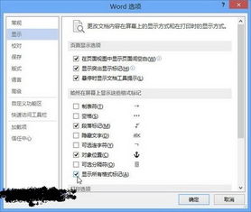 怎样显示Word2013文档中的所有格式标记 