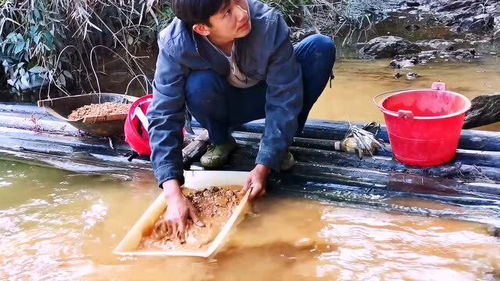 怎样把河沙洗出金子(如何从河沙里提炼黄金)