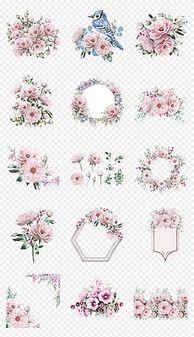 花卉标签设计 花卉标签设计素材下载 花卉标签模板 我图网 