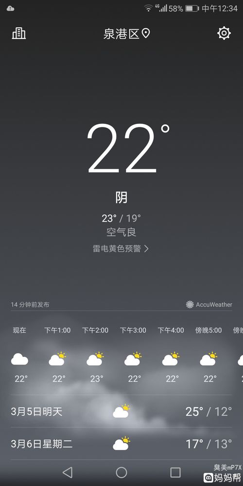 这天气