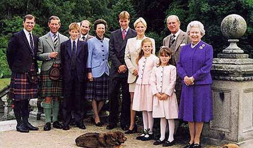 英国王室的现任王室成员 