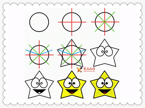 五角星的画法