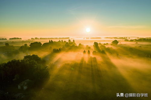 手机拍夕阳,怎么能金灿灿 学会调这2个手机摄影参数即可