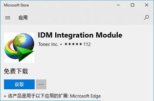 win10浏览器安装控件idm