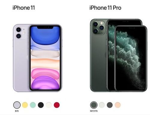 iphone11和iphone 11pro区别