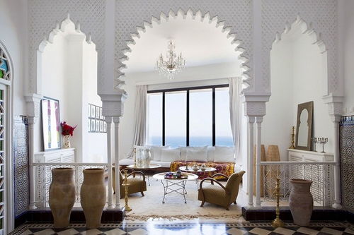 阿拉伯风格元素摩洛哥的特色住屋 