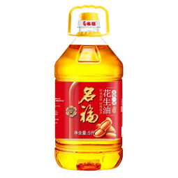 名福花生油食用油特香压榨一级5L 厂家直销