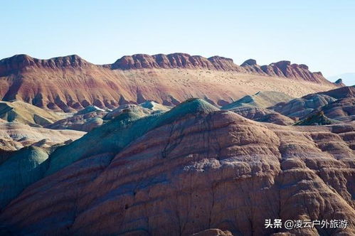 西北半月自驾旅行,张掖七彩丹霞