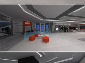 电子科技展厅设计方案模型图片 高清效果图下载 党员活动室展馆模型图大全 编号 18421536 