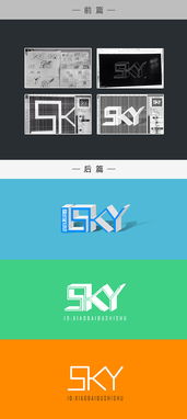 sky 给自己扣扣网名设计的头像