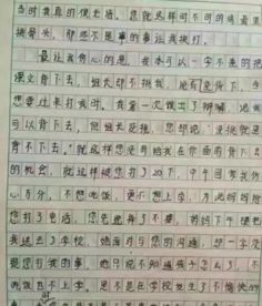 小学生如何记录被老师打骂 