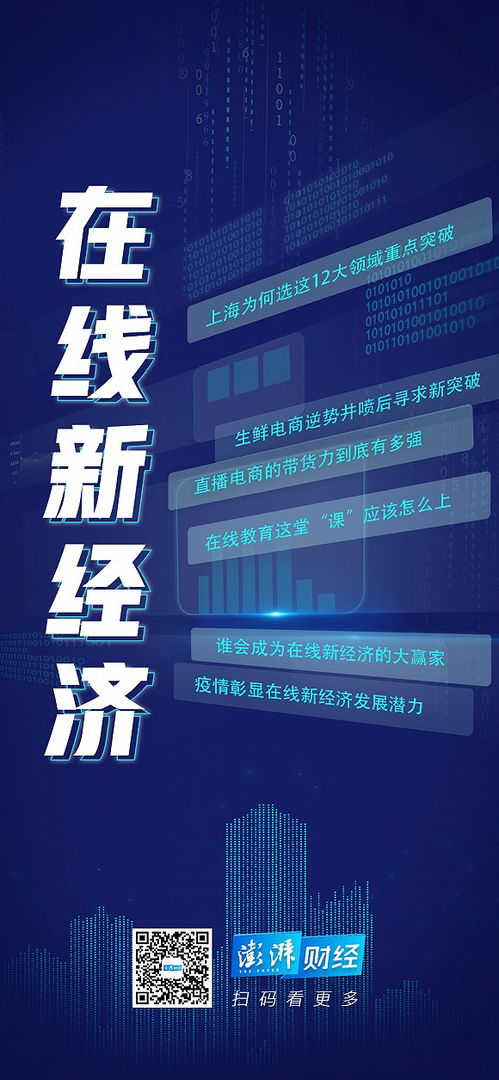 在线新经济 上海有哪些优势 为何要选这12大领域重点突破