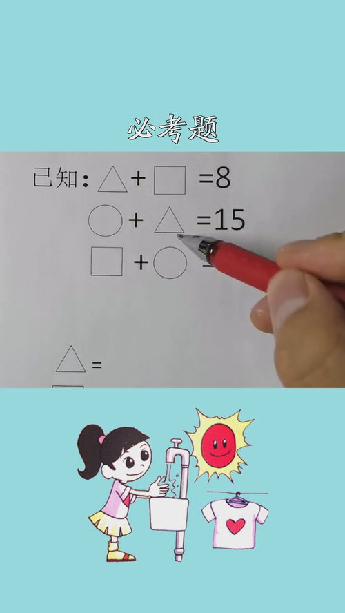 必考题,等量代换 数学知识创作人 