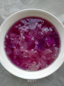 紫薯银耳汤的做法 紫薯银耳汤怎么做 那时花开 的菜谱 