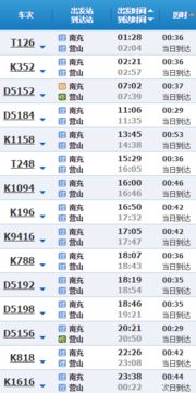 营山到南充火车时刻表,营山县火车至南充时刻表-第2张图片