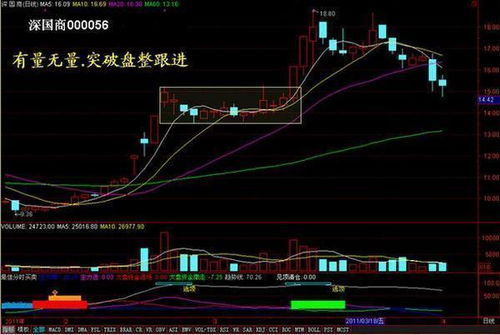 股市行情软件成交量红绿柱搞没了,怎么调回来