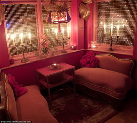 伊顿公寓 粉色主题宾馆 少女时期的童话梦境 图 