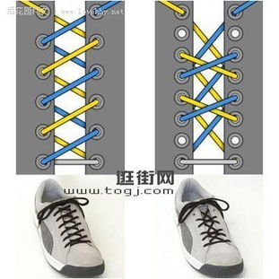 鞋带的16种神奇系法 