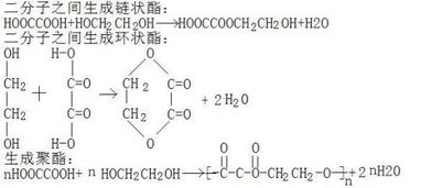 乙二酸和二乙酸的化学方程式 