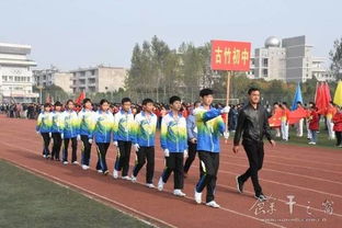 看看都有哪些中小学校参加了余干县田径运动会开幕