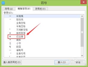 使用WPS文字如何打出已注册符号 