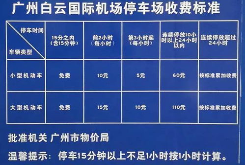 广州白云机场停车场如何收费,我想停7天要多少钱 (机场停机场停车场收费标准)