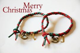 mi 圣诞编织手链 来自a我总是一个人在练习一个人的图片分享 堆糖网 