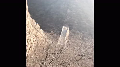 空旷无垠的长城让人心旷神怡,最美的风景 