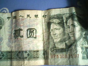 此版80版的两元人民币 收藏价值有多少 值多少钱 附图 