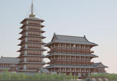 首次揭秘,历史上第一高的永宁寺木塔,在烈火中为何烧了三个月