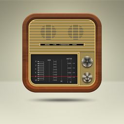 复古收音机原创icon