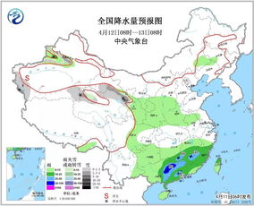 强对流蓝色预警发布,福建及两广地区进入降雨模式