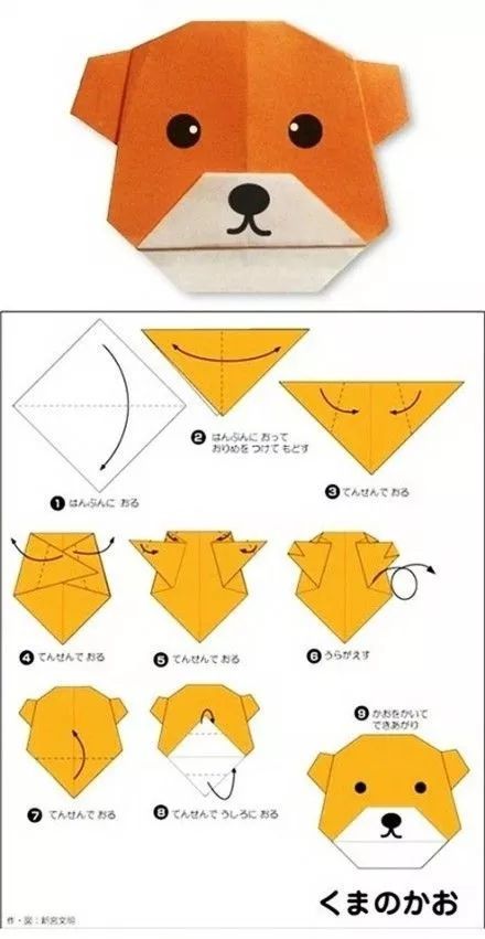 怎么折纸 简单的方式图片