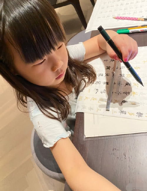 岳云鹏7岁大女儿宅家拿废纸箱做城堡,身上沾满染料,动手能力超强