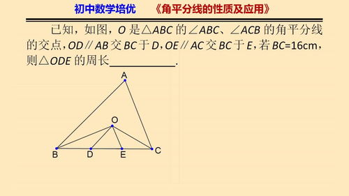 角平分线和平行线同时出现,找其中的等腰三角形就可以 