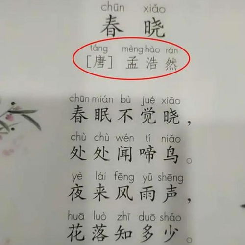 春晓的作者是谁