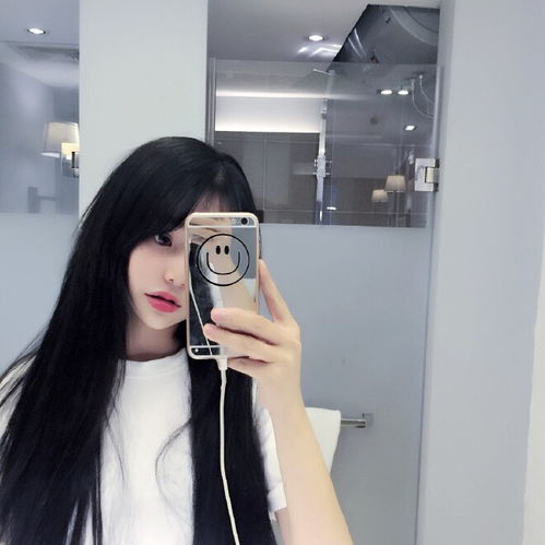 韩系 女生 欧美 半身 唯美 遮脸 镜子照 中 堆糖,美好生活研究所 