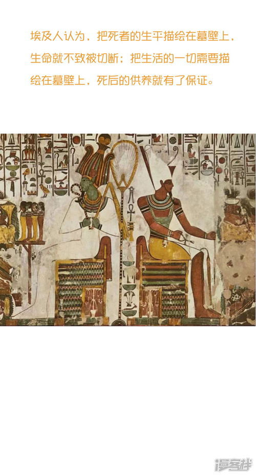 王的第一宠后漫画 王的茶话会37 古埃及的壁画文化 漫客栈 