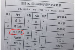 小学生花名册走红,男生姓秦,女生不敢喊,老师不愿喊