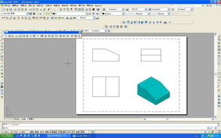 CAD中可以在一个2D中建立一个窗口显示3D图像么 
