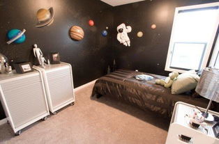 5款星空主题卧室装修设计效果图 唯美而梦幻的感觉 