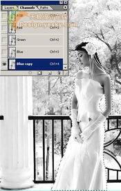 Photoshop为婚纱照片做润色效果处理 