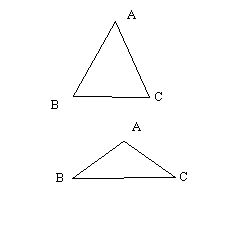 数学顶角是什么意思，为什么在平面内三角形的顶角是上面那个，而立体的顶角是上下都算顶角