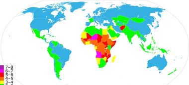 世界之最·世界上生育率最低的国家排名，越是经(全世界生育率最低)