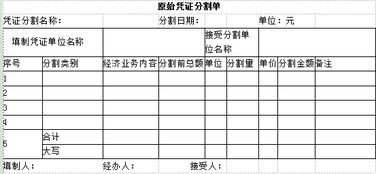 会计知识 想知道原始凭证分割单是什么 看这里 