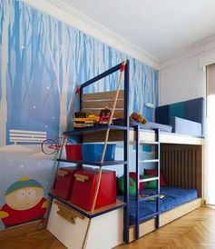 小空间也要萌萌哒30款气质儿童房创意设装修效果图