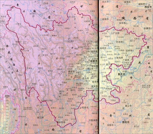 从 中国地形分布图 来看,我国哪个省区的地形条件最好