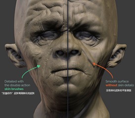 教您快速创建ZBrush 双重动作 笔刷 